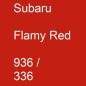 Preview: Subaru, Flamy Red, 936 / 336.